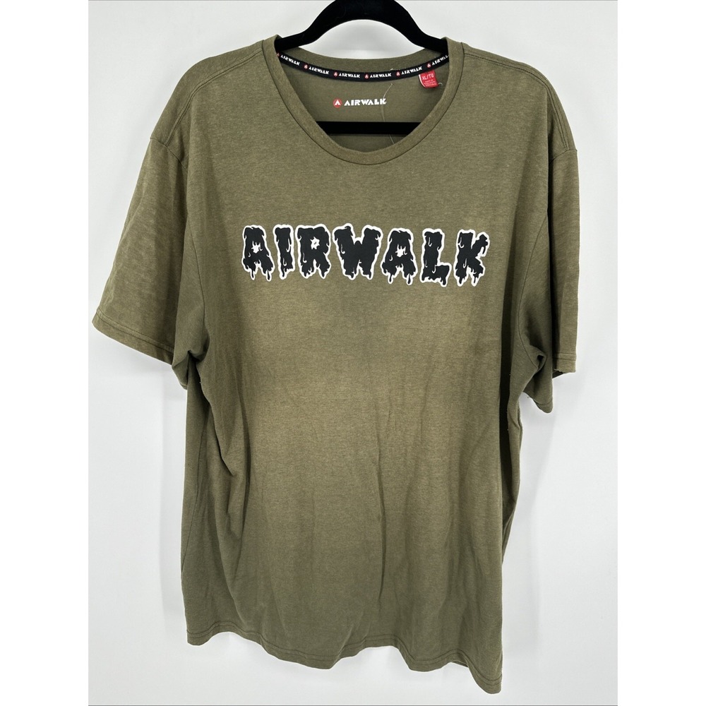Vintage Airwalk Shirt 2XL Dark‎ Green